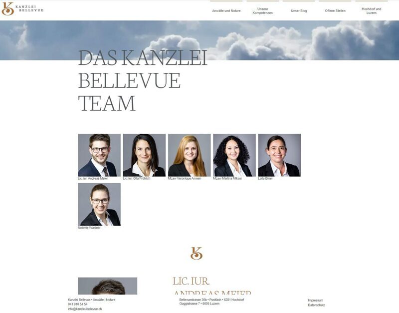 November 2021 – Kanzlei Bellevue hat eine neue Homepage